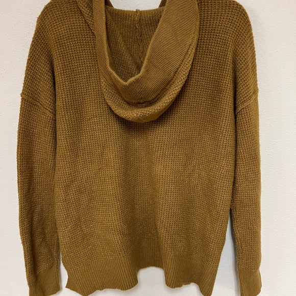 Aerie Oversized Cozy Up Waffle knit sweater XS - Picture 6 of 7
